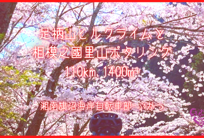 足柄峠ヒルクライムと相模之國里山ポタリング110km