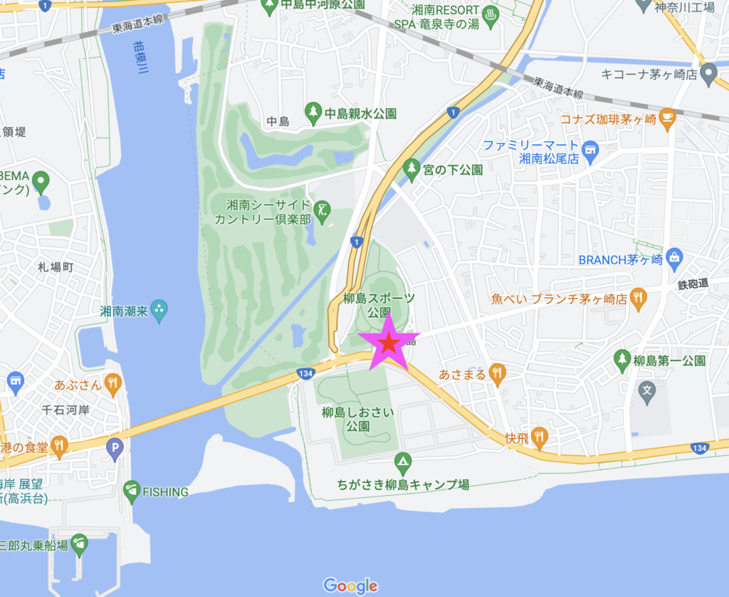 柳島スポーツ公園_MAP