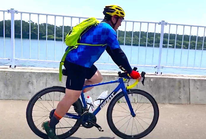 He felt his pedaling skills had improved.