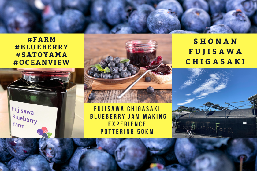 湘南ブルーベリーサイクリングクラブ Season2:Blueberry jam making experience × 湘南茅ヶ崎グルメ50km